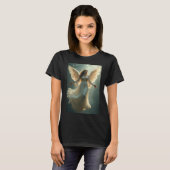 Dames T-shirt mooie engel (Voorkant volledig)