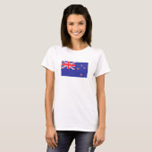 Dames T-Shirt Nieuw-Zeeland (Voorkant volledig)