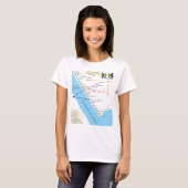 Dames T-shirt OBO Metro Libreville Gabon (Voorkant volledig)