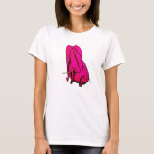 Dames T-shirt Olifant (Voorkant)