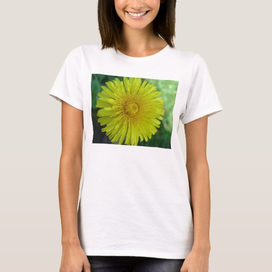 Dames T-shirt - Paardenbloem (Voorkant)