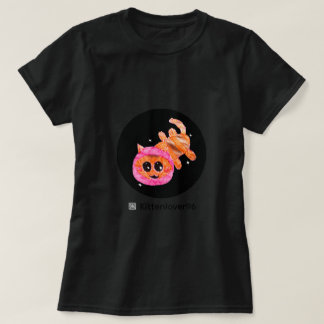 Dames T-shirt - Space Cat