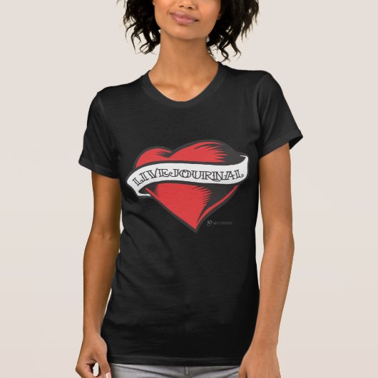 Dames T-Shirt (Tattoo LiveJournal) (Voorkant)