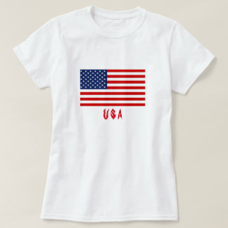 Dames T-shirt USA