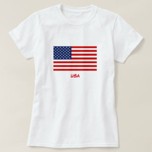 Dames T-Shirt USA