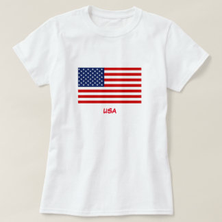 Dames T-Shirt USA