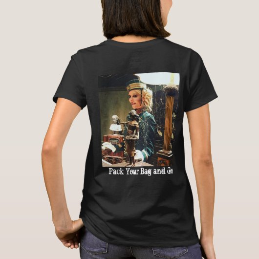 Dames T-shirt van Penelope van Face Off (Achterkant)