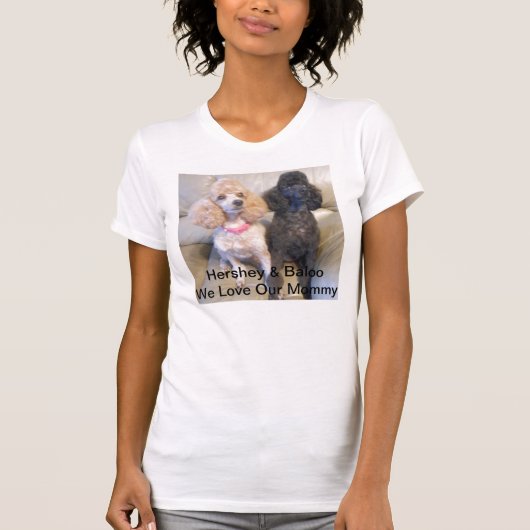 Dames T-Shirt voor animailliefhebbers (Voorkant)