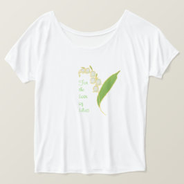 Dames T-shirt: Voor de liefde van Lily van de Vall T-shirt