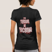 Dames T-Shirt (voorste uitzicht) (Achterkant)
