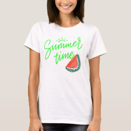 dames t-shirt Zomer Tijd