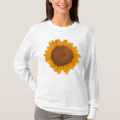 Dames T-shirt Zonnebloem (Voorkant)