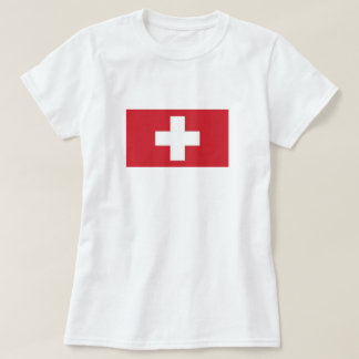 Dames T-Shirt Zwitserland