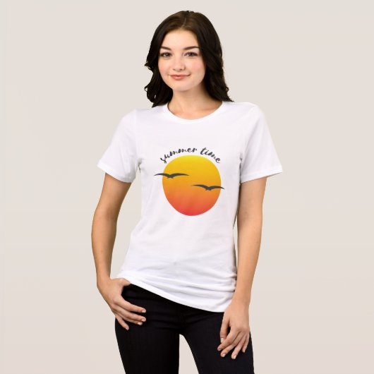 Dames T-shirts (Voorkant volledig)