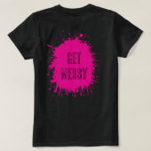 Dames T-shirts (Design achterkant)
