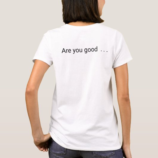 Dames T-shirts (Achterkant)