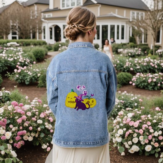 Dames T-shirts, Heren Overhemden, Moeder Ghost T-S Denim Jacket (Huwelijk Achterkant)