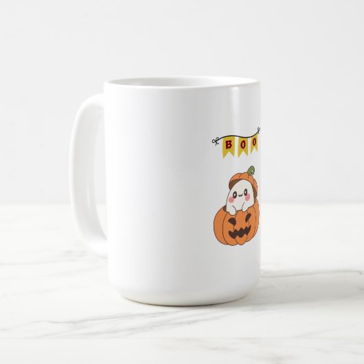 Dames T-shirts, Mannen Shirten, Mom Ghost T-shirts Koffiemok (Voorkant links)