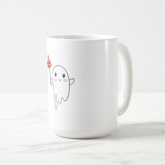 Dames T-shirts, Mannen Shirten, Mom Ghost T-shirts Koffiemok (Voorkant rechts)