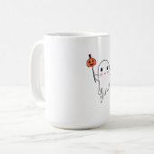 Dames T-shirts, Mannen Shirten, Mom Ghost T-shirts Koffiemok (Voorkant links)