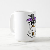 Dames T-shirts, Mannen Shirten, Mom Ghost T-shirts Koffiemok (Voorkant links)