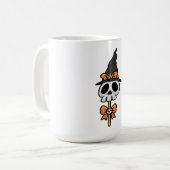 Dames T-shirts, Mannen Shirten, Mom Ghost T-shirts Koffiemok (Voorkant links)