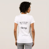Dames Tank, rustig aan... T-shirt (Achterkant volledig)