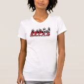 Dames tanktop(getailleerd) t-shirt (Voorkant)
