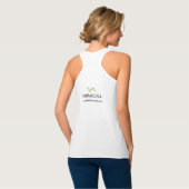 Dames tanktop met Racerback (Volledige Achterkant)