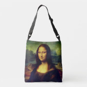 Dames Tas Slecht met Mona Lisa Print (Achterkant)