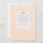 Dames Tea Party Ideeën Kaart (Achterkant)