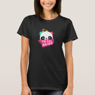 Dames Team Bruid Vrouwen Bachelorette Hen Nacht P T-shirt