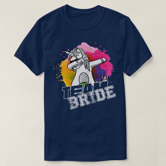 Dames Team Bruid Vrouwen Bachelorette Kabouter Na T-shirt (Design voorkant)
