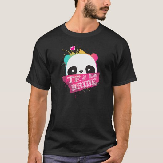 Dames Team Bruid Vrouwen Bachelorette Kabouter Na T-shirt (Voorkant)