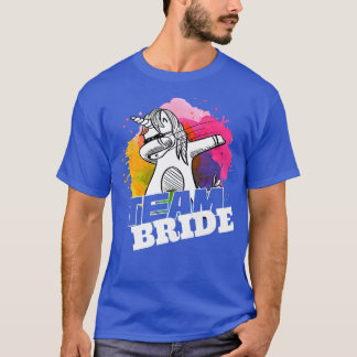 Dames Team BruidDames Bachelorette Hen Nacht Parti T-shirt