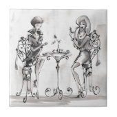 Dames Tegeltje (Voorkant)
