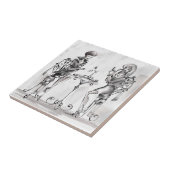 Dames Tegeltje (Zijkant)