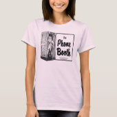 Dames Telefoon Booth Bar shirt (Voorkant)