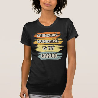 Dames Tellen Is Mijn Cardio T-shirt