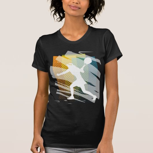 Dames Tenis T-shirt (Voorkant)