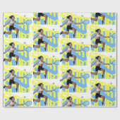 Dames Tennis Sport Fitness Cadeaupapier (Vlak)