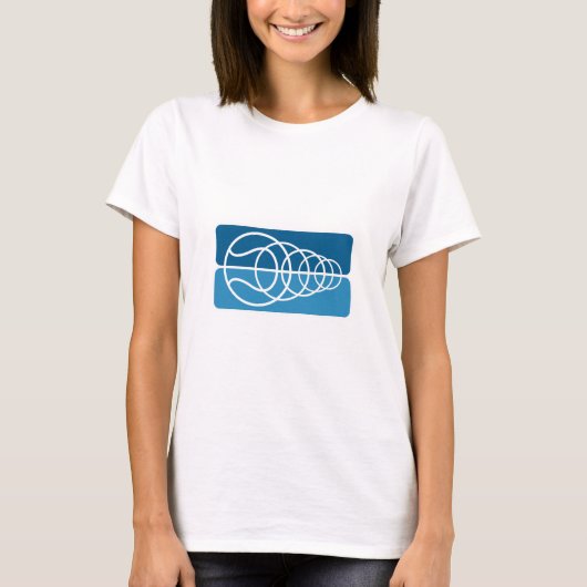 Dames Tennis T-shirt (Voorkant)
