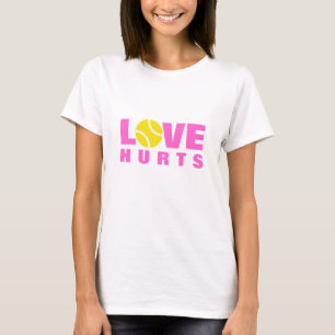 Dames tenniskleding - Love hurts t-shirt