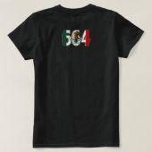 Dames Tijuana Mexico T-shirt (Design achterkant)