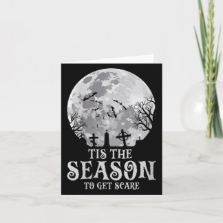 Dames Tis The Season Y Heeft Maan Geestig Hallow Kaart