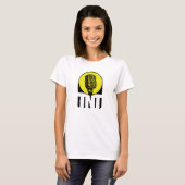 Dames TNT Witte Logo T-shirt (Voorkant volledig)