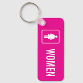 Dames Toilet Sleutelhanger (Voorkant)