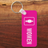 Dames Toilet Sleutelhanger (Voorkant)