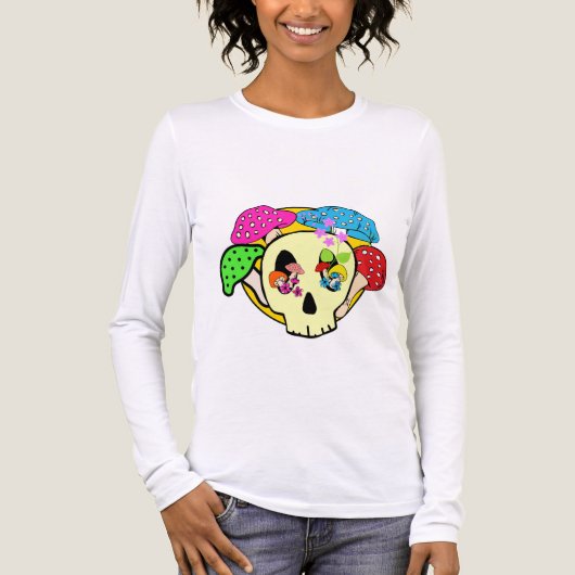 Dames Top Met Lange Mouwen (Voorkant volledig)