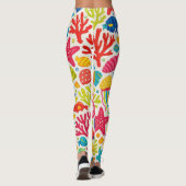 Dames trainingsleggings leggings (Achterkant)